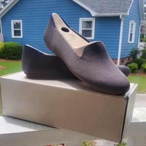 Rothys 7 Loafer Pebble Gray New